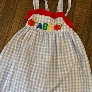 Cecil and Lou ABC back to school dress